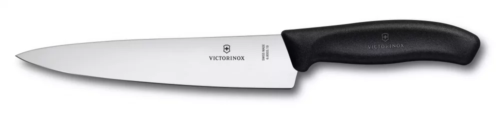Levně Kuchařský nůž Victorinox 6.8003.19B 19 cm Černý