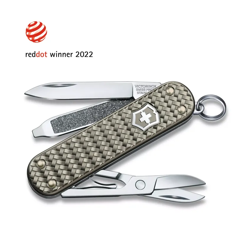 Levně Kapesní nůž Classic SD Precious Alox Victorinox 0.6221.4031G Infinite Gray