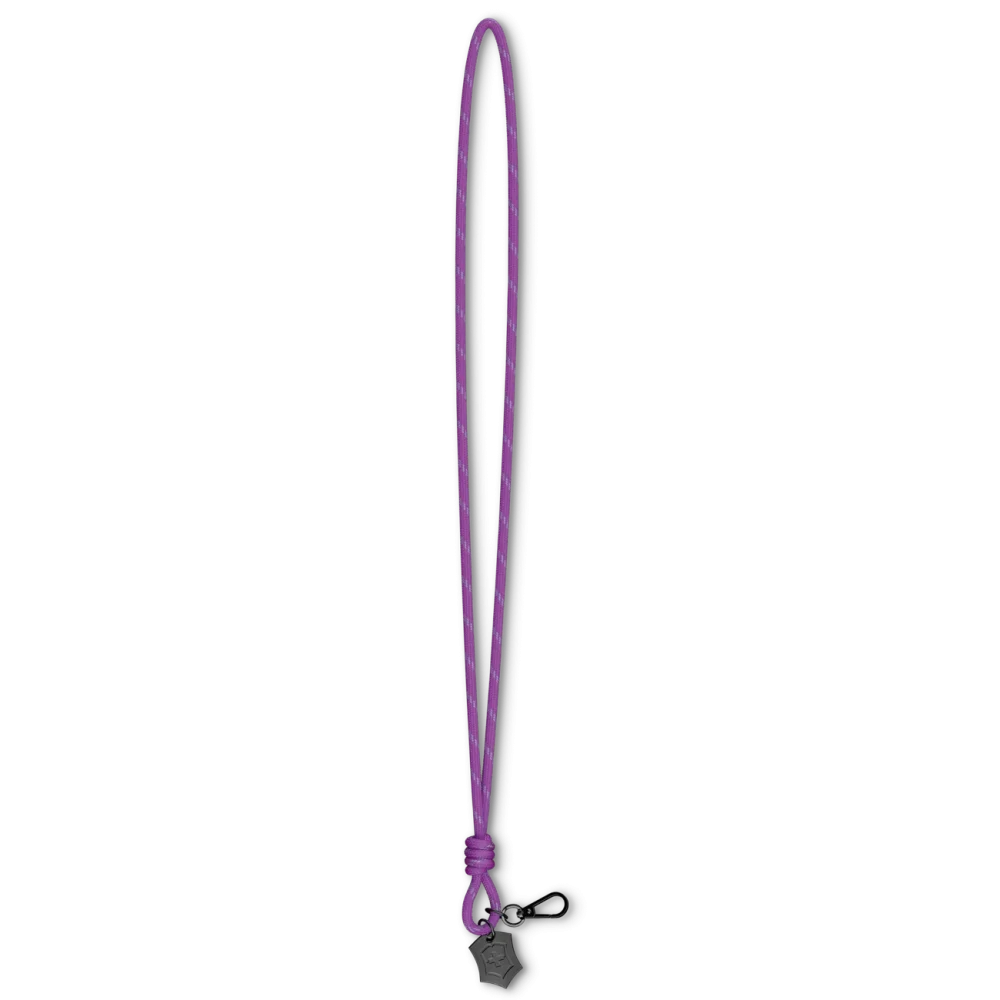 Levně Šňůrka na krk Victorinox 4.1896.S Fialová
