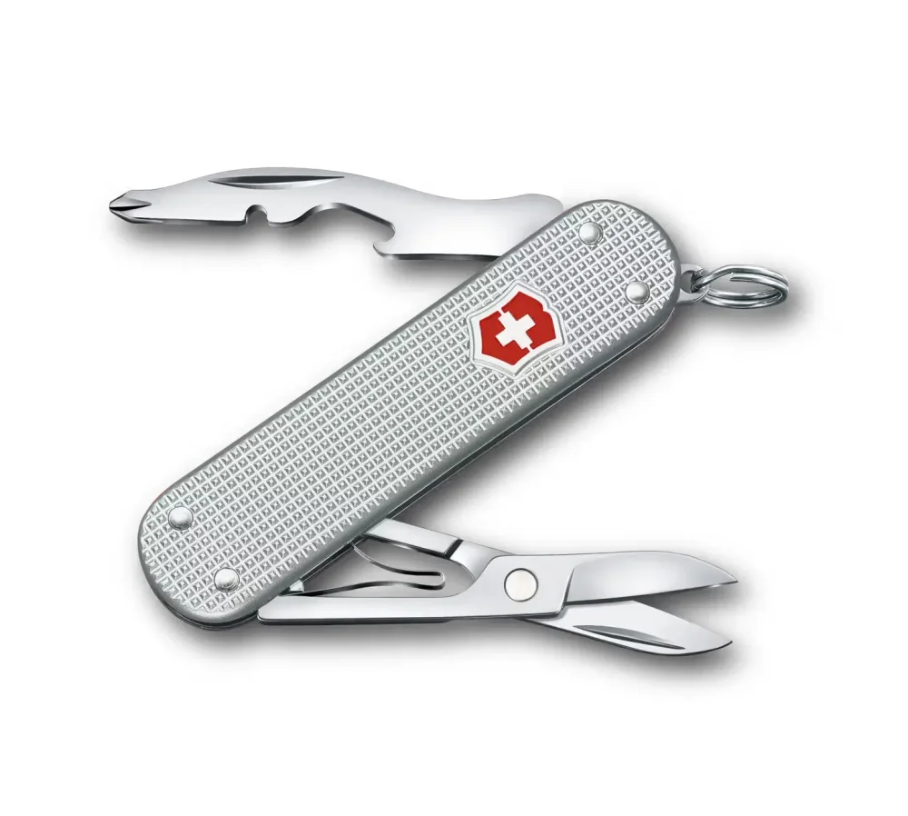Levně Kapesní nůž Victorinox 0.6261.26 Companion S Alox, 58 mm, stříbrný