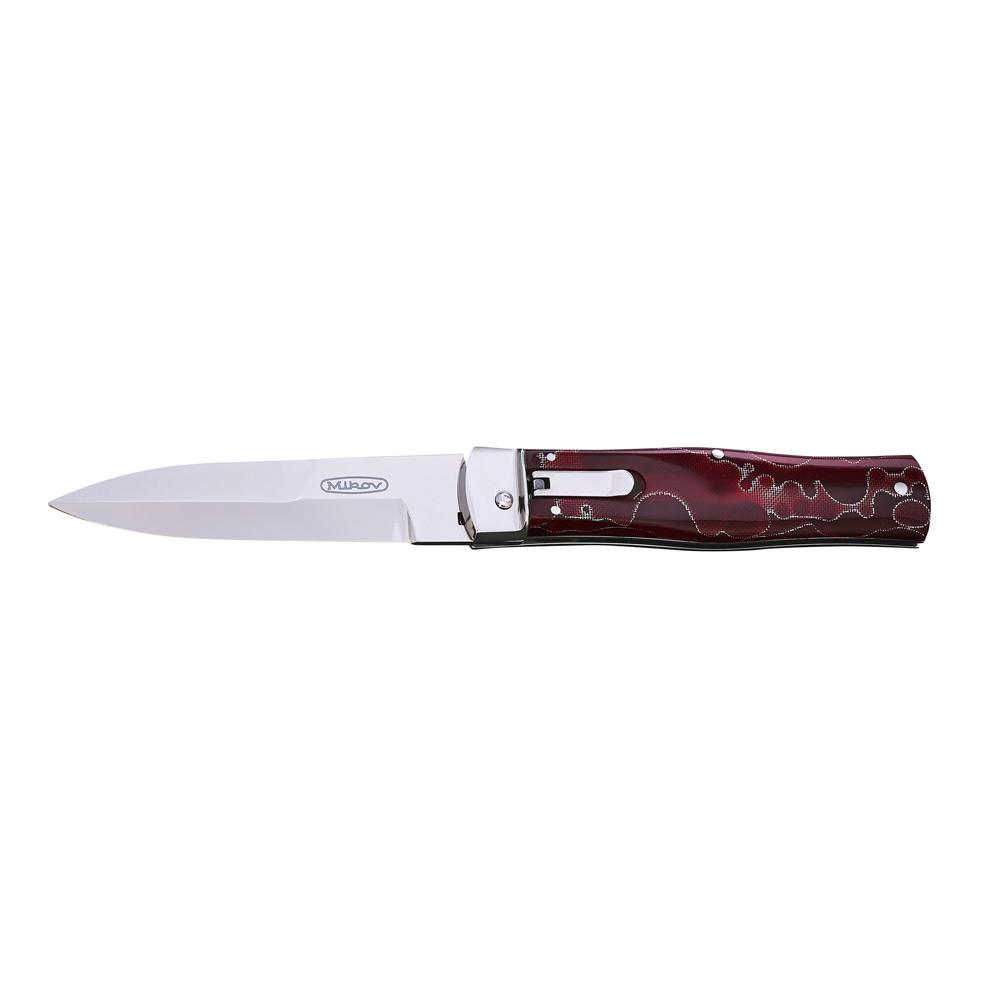Levně Vyhazovací nůž Mikov Predator 241-BRa-1 a RAFFIR Červený
