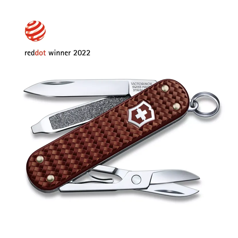 Levně Kapesní nůž Classic SD Precious Alox Victorinox 0.6221.4011G Hazel Brown