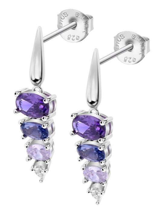 Levně Dámské náušnice Lotus Silver Colors LP3729-4/1