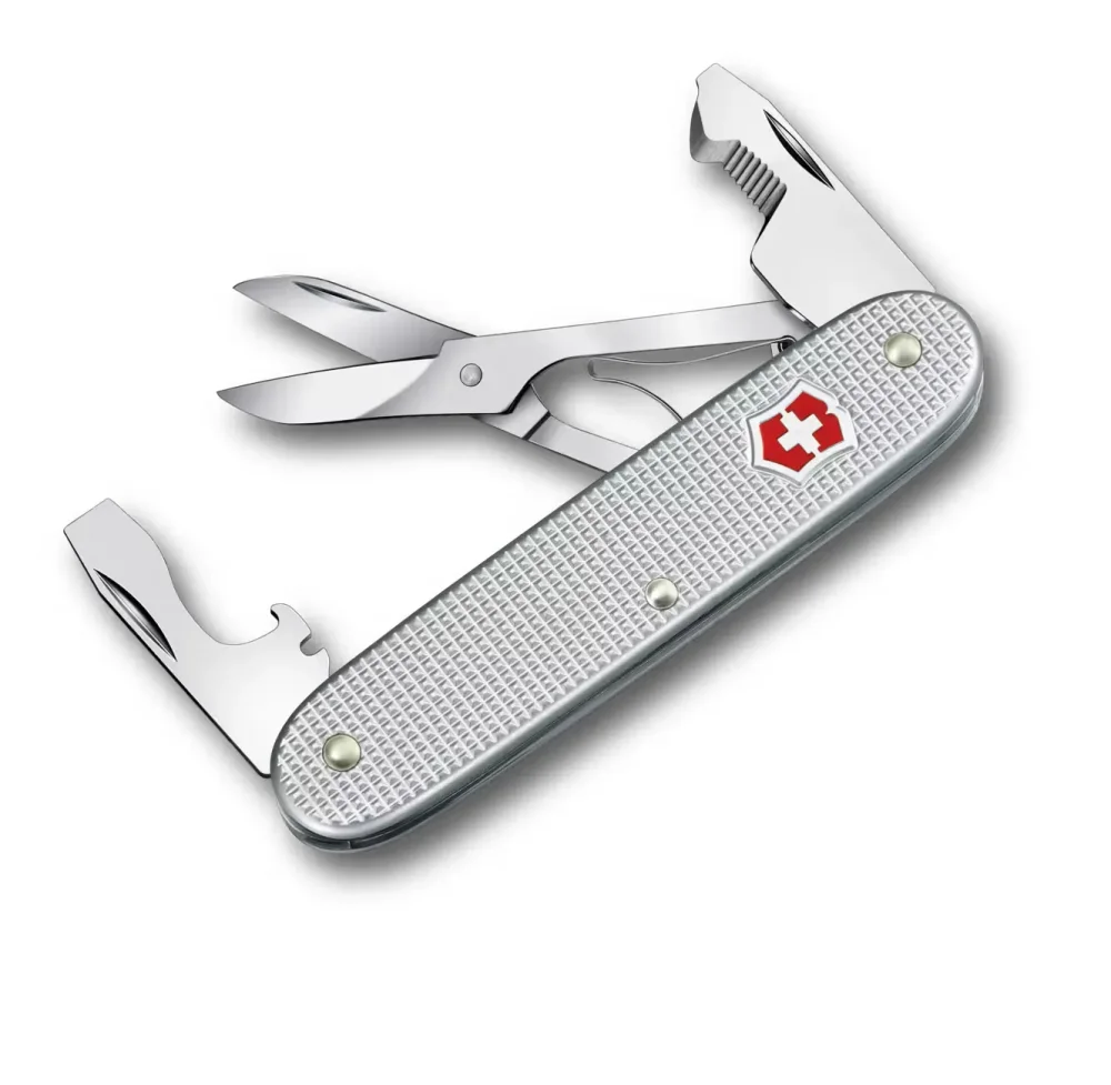 Levně Kapesní nůž Victroinox Companion 0.8170.26 Slim Alox, 93 mm, stříbrný