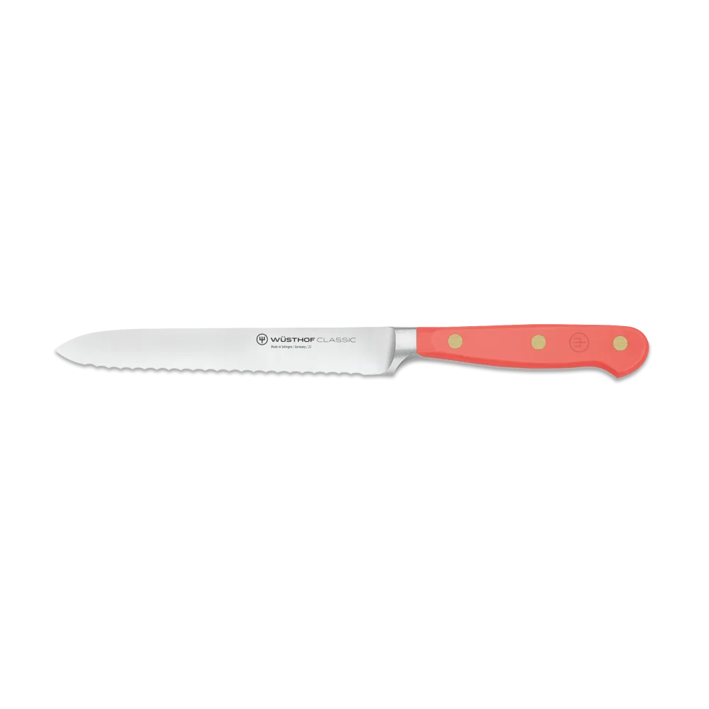Nůž na uzeninu Classic Colour 14 cm Coral Peach Wüsthof 1061708314