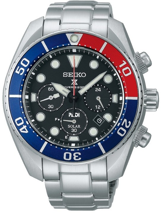 Levně Hodinky Seiko SSC795J1 Prospex Solar Sumo PADI Edition