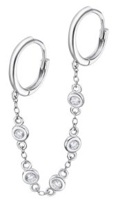 Women's Lotus Silver Earrings LP3337-9/1