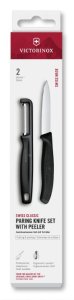 Sada kuchynského noža a škrabky Victorinox 6.7113.21 Swiss Classic, 2 ks
