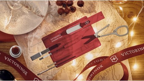 Karta Swiss Card Classic Victorinox 0.7100.T Červená
