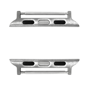 LAVVU Stříbrné konektory pro APPLE WATCH 42-44 mm APWCAS2