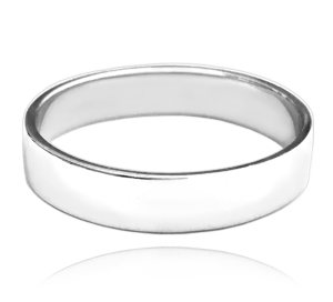 MINET + Silver wedding ring size 72 JMAN0138SR72