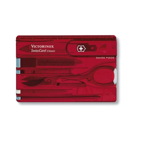 Karta Swiss Card Classic Victorinox 0.7100.T Červená