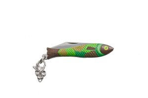 Fish-shaped knife Mikov 130-NZn-1/CAMOUFLAGE