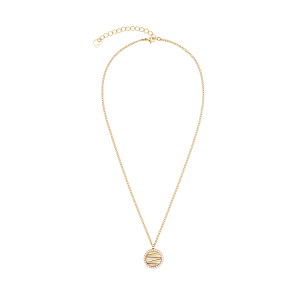 Amulet Mini Waves gold-beige COEUR DE LION necklace 2058/10-1016