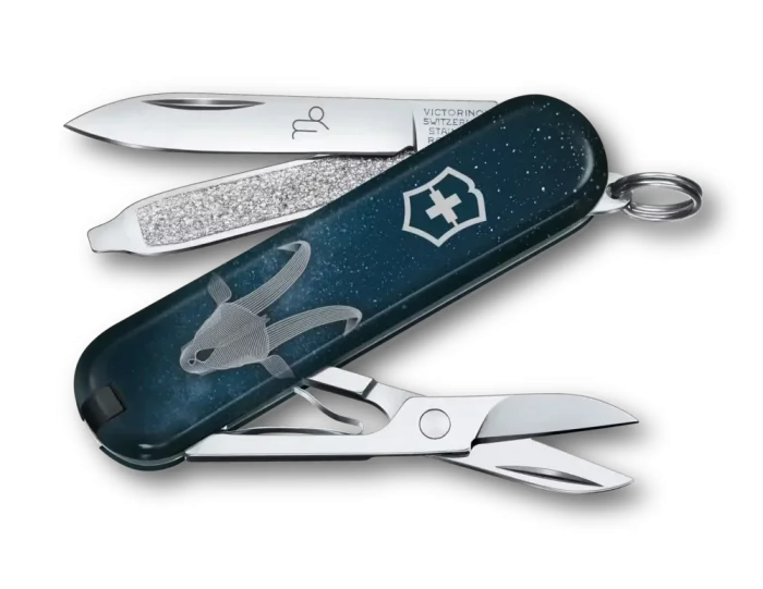 Vreckový nôž Victorinox 0.6223.2CAP CLASSIC SD, 58 mm, Znamenie zverokruhu – Kozorožec