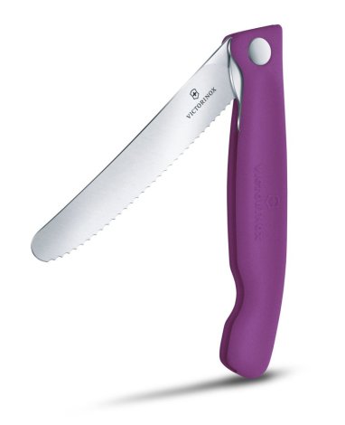 Skládací svačinový nůž Victorinox Swiss Classic 6.7835.FC1 11 cm, Fialový