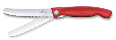 Skládací svačinový nůž Victorinox Swiss Classic 6.7831.FC1 11 cm, Červený