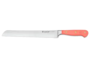 Classic Colour Bread Knife 23 cm Coral Peach Wüsthof 1061706323