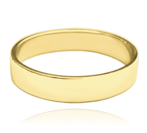 MINET Pozlacený stříbrný snubní prsten vel. 70 JMAN0138GR70
