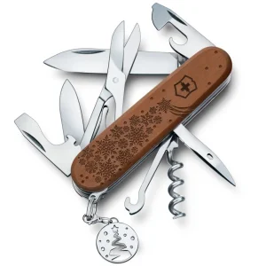 Nůž kapesní Victorinox 1.3701.63E1 Climber Wood, 91 mm, Limitovaná edice zima 2025