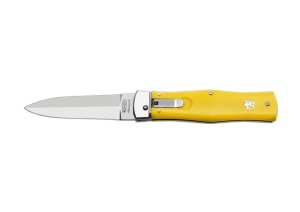 Mikov Predator  241-NH-1/N CLIP yellow automatic knife
