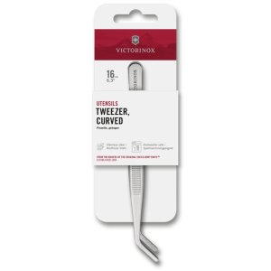 Victorinox 7.6121 Kitchen Tweezers, 16 cm, Curved