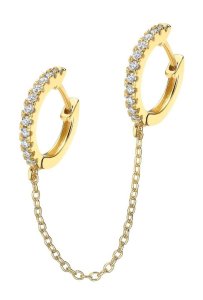 Women's Lotus Silver Earrings LP3332-9/2