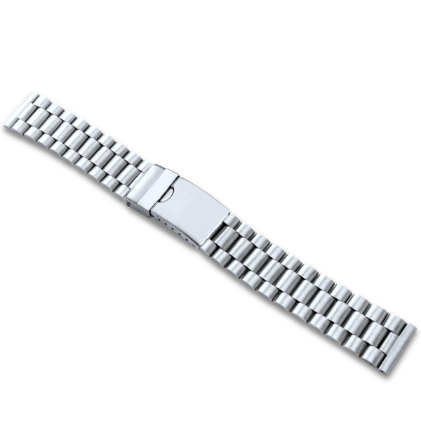 LAVVU LS2DS22 Strieborný oceľový remienok - 22 mm