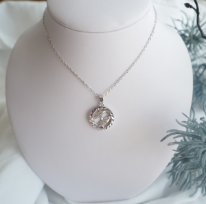 MINET Stříbrný náhrdelník Zodiac znamení RYBY JMAS9403SN45