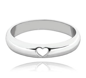 MINET Stříbrný prsten s velkým bílým zirkonem vel. 65 JMAN0445SR65