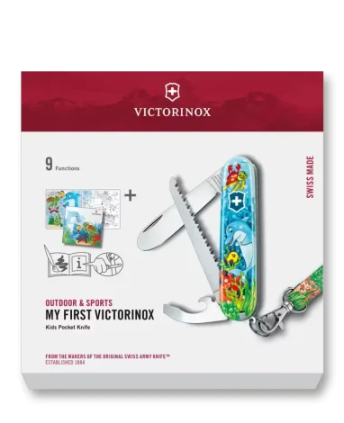 My First Victorinox Pocket Knife 0.2373.E1, Set, Dolphin Edition