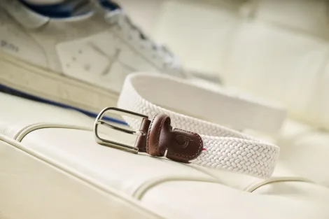 Pásek La Boucle Lisbon LBLISWHI105 Medium