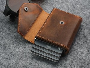 Wallet Pularys 174631007 PORTER RFID BROWN