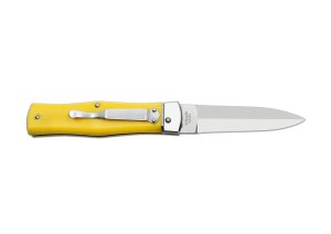Mikov Predator  241-NH-1/N CLIP yellow automatic knife