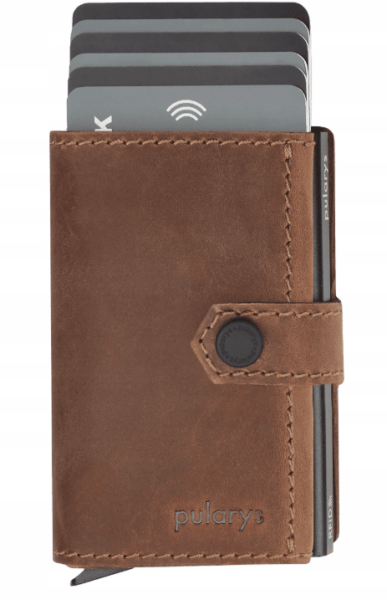 Wallet Pularys 211128406 HIKER RFID Cognac