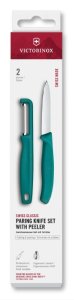 Sada kuchynského noža a škrabky Victorinox 6.7114.21C1 Swiss Classic, 2 ks