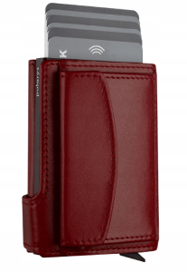 Peněženka Pularys 173913111 SOLO MAX RFID Červená