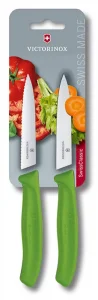 Victorinox kitchen knife set 6.7796.L4B Green