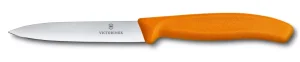 Nůž kuchyňský 10cm Victorinox 6.7706.L119 Oranžový
