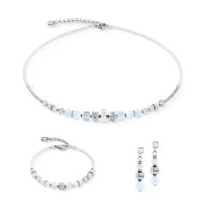 Shape Mix Nexus silver-pastel COEUR DE LION bracelet 3023/30-1039