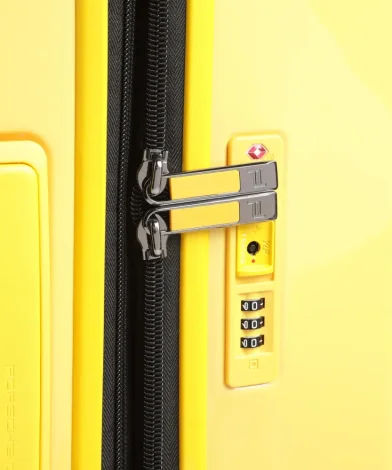 Cestovní zavazadlo Porsche Design ORI05503.024 Roadster HC 4W Trolley L Racing Yellow
