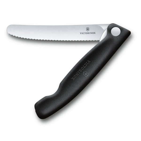 Skládací svačinový nůž Victorinox Swiss Classic 6.7833.F 11 cm, Černý