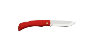 CROCODILE Folding Pocket Knife with Clip 243-NH-1 Red