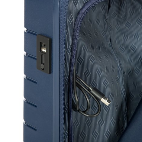 Kufr B|Y Ulisse Carry-on Trolley Blue Bric`s Industria B1Y08429.050