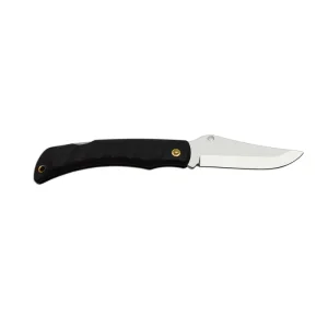 CROCODILE Folding Pocket Knife with Blade with Thumb Stud 243-NH-1/C Black