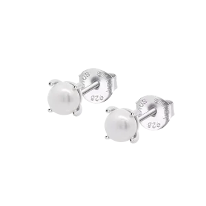 Women's Lotus Silver Earrings LP3409-4/1