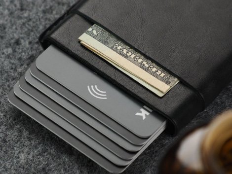 Wallet Pularys 172414101 GOBI RFID Black