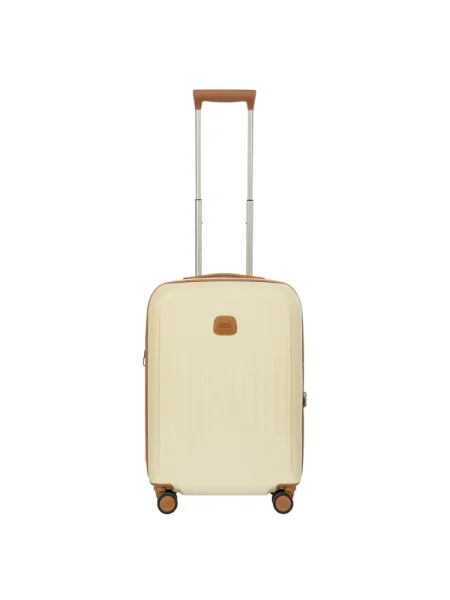 Bric’s BAH08451.014 Taormina suitcase, 55 cm, expandable, Cream