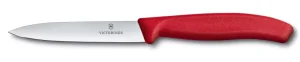 Nůž kuchyňský 10cm Victorinox 6.7701 Červený