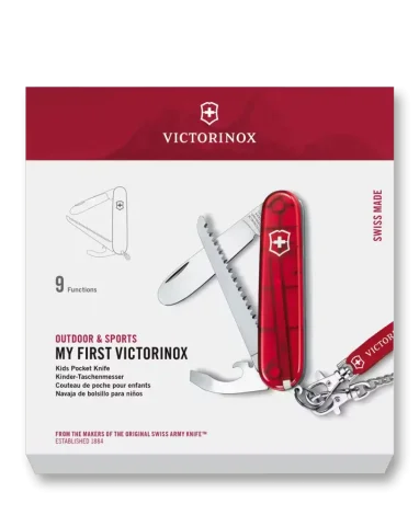 My First Victorinox Pocket Knife 0.2373.T, Red